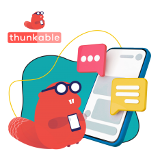 Разработка мобильных приложений в Thunkable. Начало - КИБЕРшкола программирования для детей, компьютерные курсы для школьников, начинающих и подростков - KIBERone г. Урай