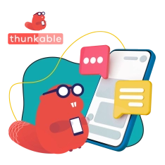 Разработка мобильных приложений в Thunkable - КИБЕРшкола программирования для детей, компьютерные курсы для школьников, начинающих и подростков - KIBERone г. Урай