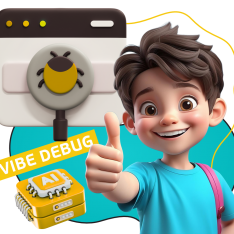 Тестирование & Vibe Debug. Охотники за багами - КИБЕРшкола программирования для детей, компьютерные курсы для школьников, начинающих и подростков - KIBERone г. Урай