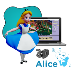 Alice 3d - КИБЕРшкола программирования для детей, компьютерные курсы для школьников, начинающих и подростков - KIBERone г. Урай