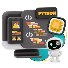 Мой первый сайт с мозгами: Python + AI - КИБЕРшкола программирования для детей, компьютерные курсы для школьников, начинающих и подростков - KIBERone г. Урай