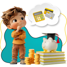 Финансовый интеллект вместе KIBERone - КИБЕРшкола программирования для детей, компьютерные курсы для школьников, начинающих и подростков - KIBERone г. Урай