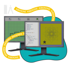 Исполнители чертежник и черепашка - КИБЕРшкола программирования для детей, компьютерные курсы для школьников, начинающих и подростков - KIBERone г. Урай