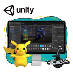 Мир игр на Unity 2D на популярном движке + AI-помощники - КИБЕРшкола программирования для детей, компьютерные курсы для школьников, начинающих и подростков - KIBERone г. Урай