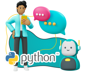 Умный чат-бот на Python - Школа программирования для детей, компьютерные курсы для школьников, начинающих и подростков - KIBERone г. Урай