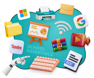 Цифровая база для школьника - КИБЕРшкола программирования для детей, компьютерные курсы для школьников, начинающих и подростков - KIBERone г. Урай